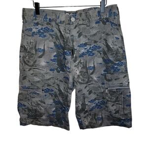 Lrg Men's denim jeans long cargo shorts size 32